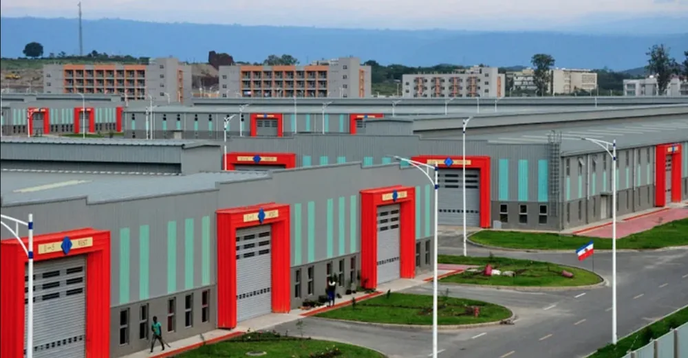 Factory units with staff housing at Kombolcha Industrial Park